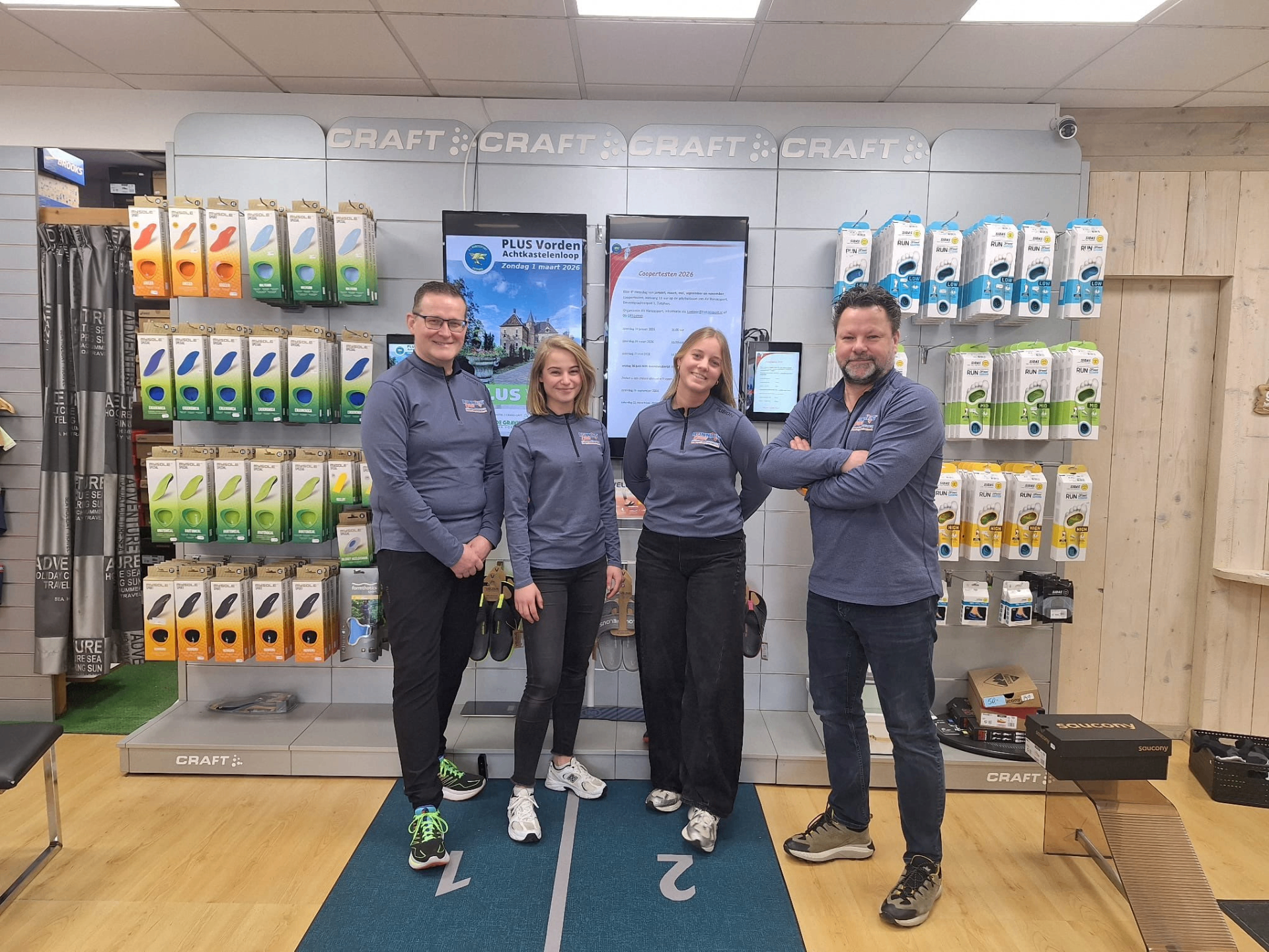 Het team van Running Center Zutphen